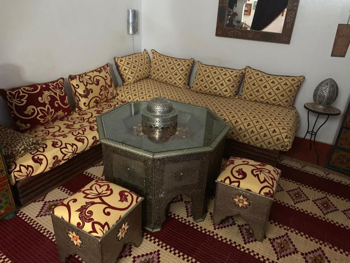 Hathor ,Casa Marroqui Con Dos Terrazas En La Medina Antigua , Ideal Parejas!! Wifi!! Asilah Kültér fotó
