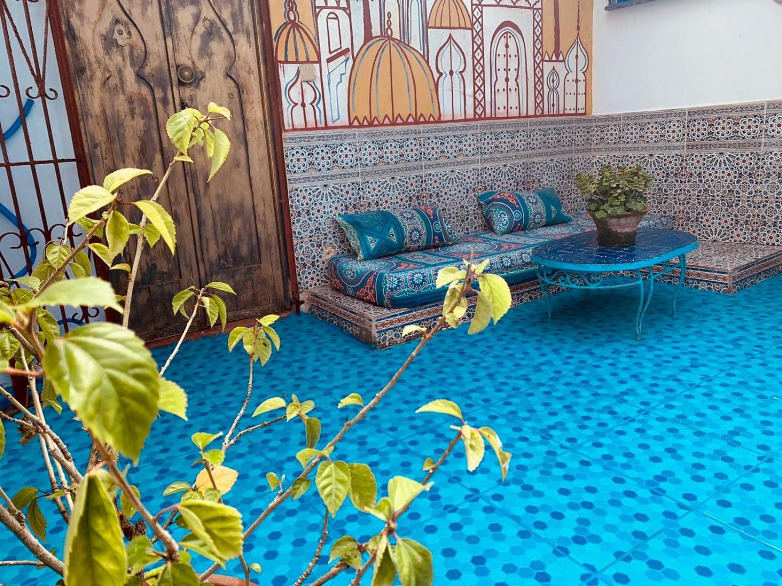 Hathor ,Casa Marroqui Con Dos Terrazas En La Medina Antigua , Ideal Parejas!! Wifi!! Asilah Kültér fotó