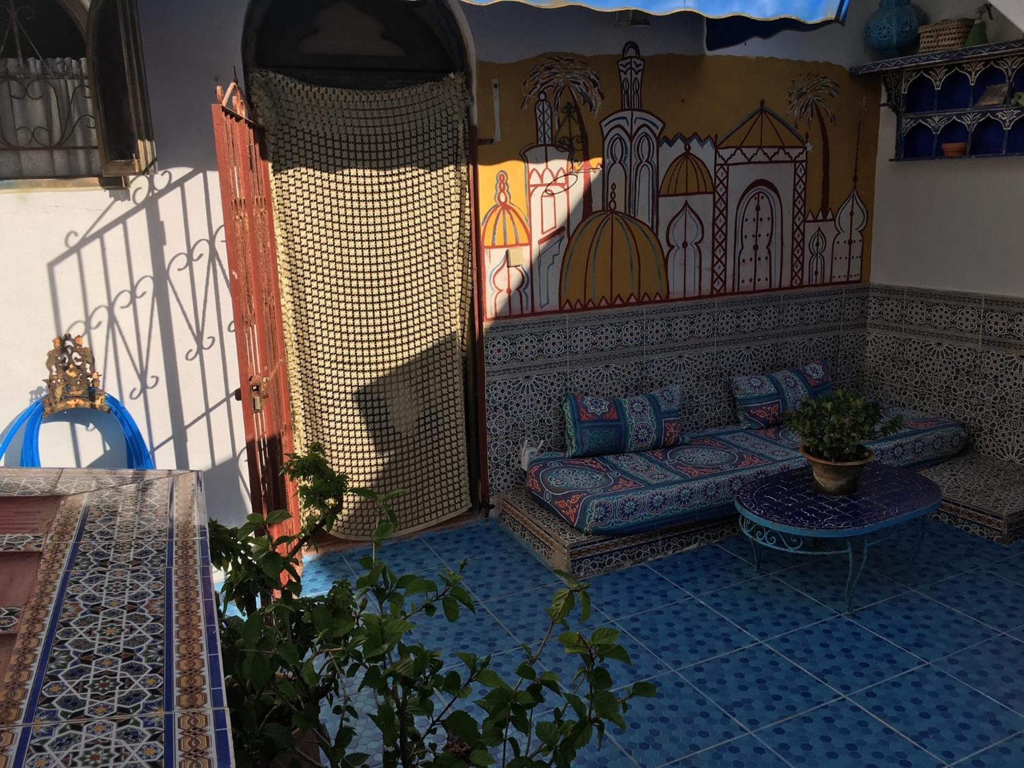 Hathor ,Casa Marroqui Con Dos Terrazas En La Medina Antigua , Ideal Parejas!! Wifi!! Asilah Kültér fotó