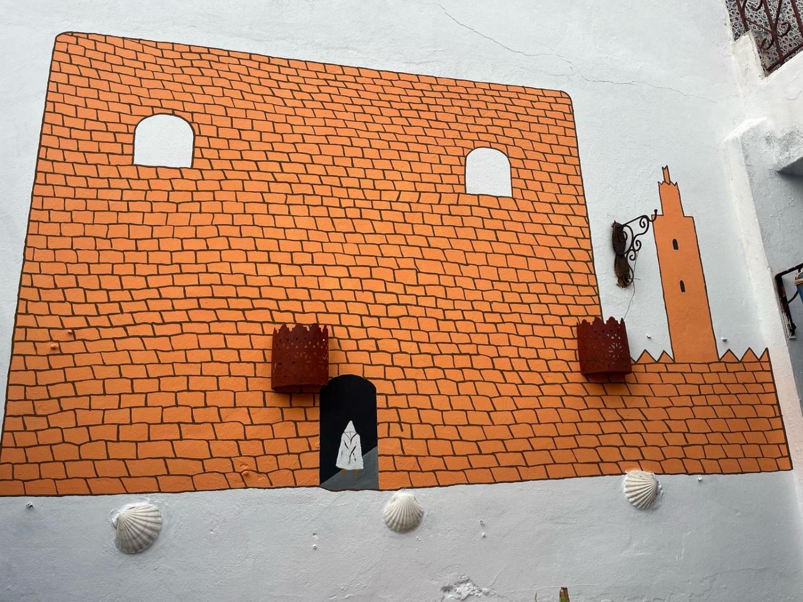 Hathor ,Casa Marroqui Con Dos Terrazas En La Medina Antigua , Ideal Parejas!! Wifi!! Asilah Kültér fotó